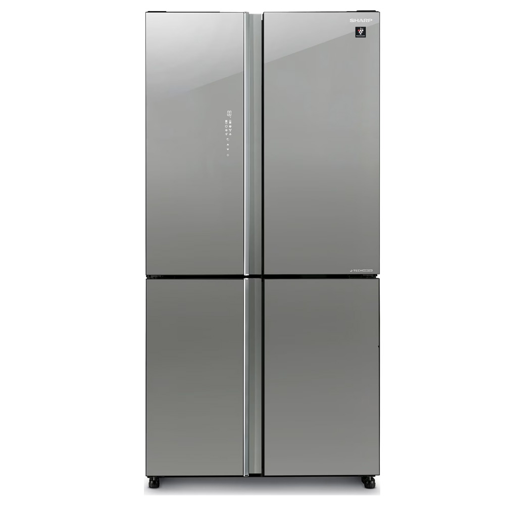 מקרר ‏4 דלתות SHARP SJ8960BS עם נפח 572 ליטר וטכנולוגיית No-Frost