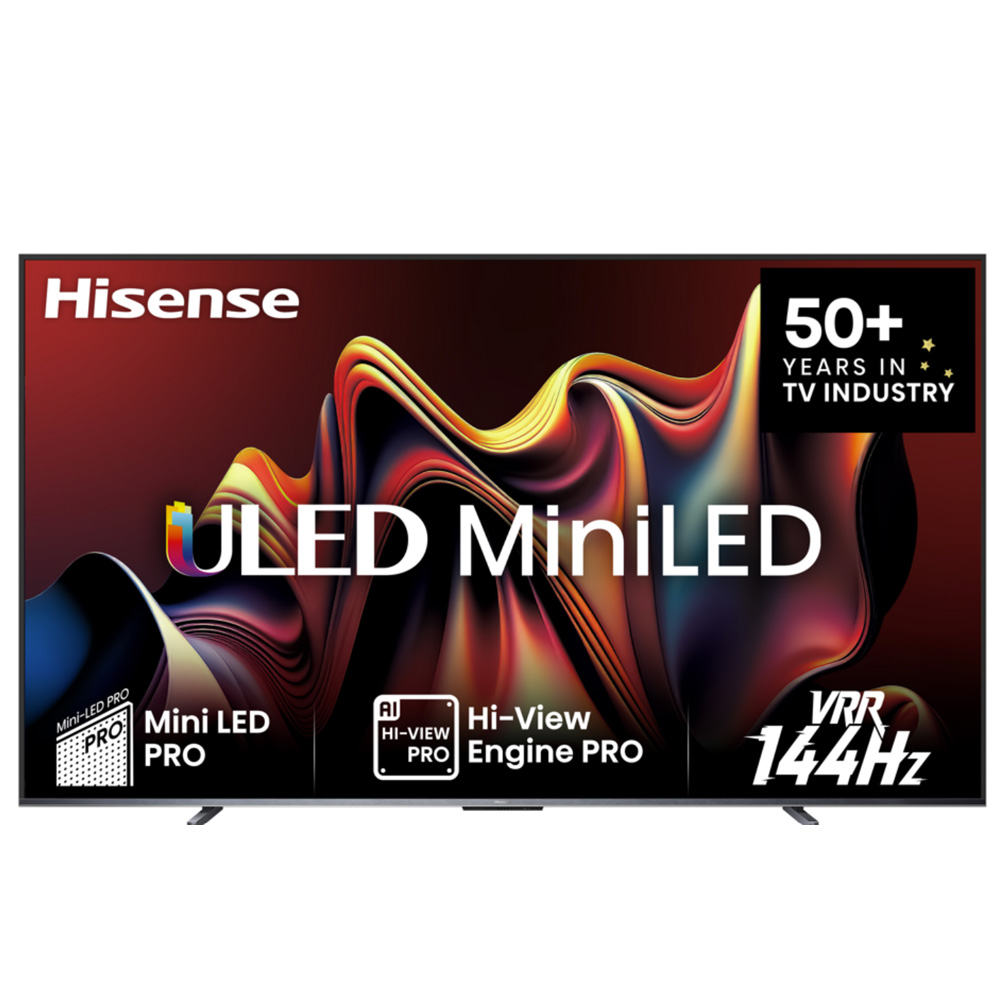 טלוויזיה חכמה 100 אינץ' HISENSE עם בהירות עוצמתית של 1600 ניטים