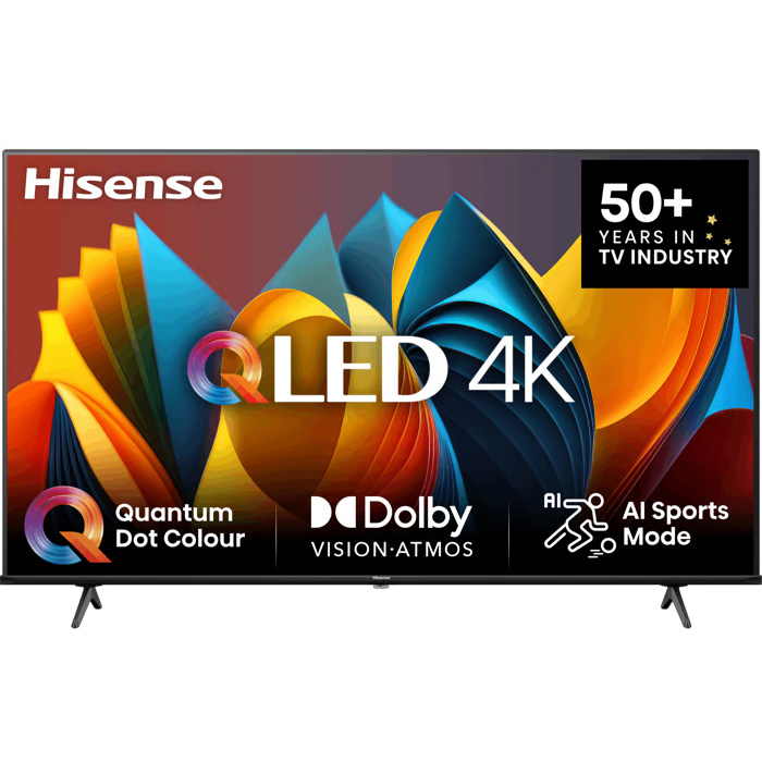 טלוויזיה חכמה HISENSE 58 אינץ' 58E79NQ עם Dolby Vision ו-VIDAA SMART TV