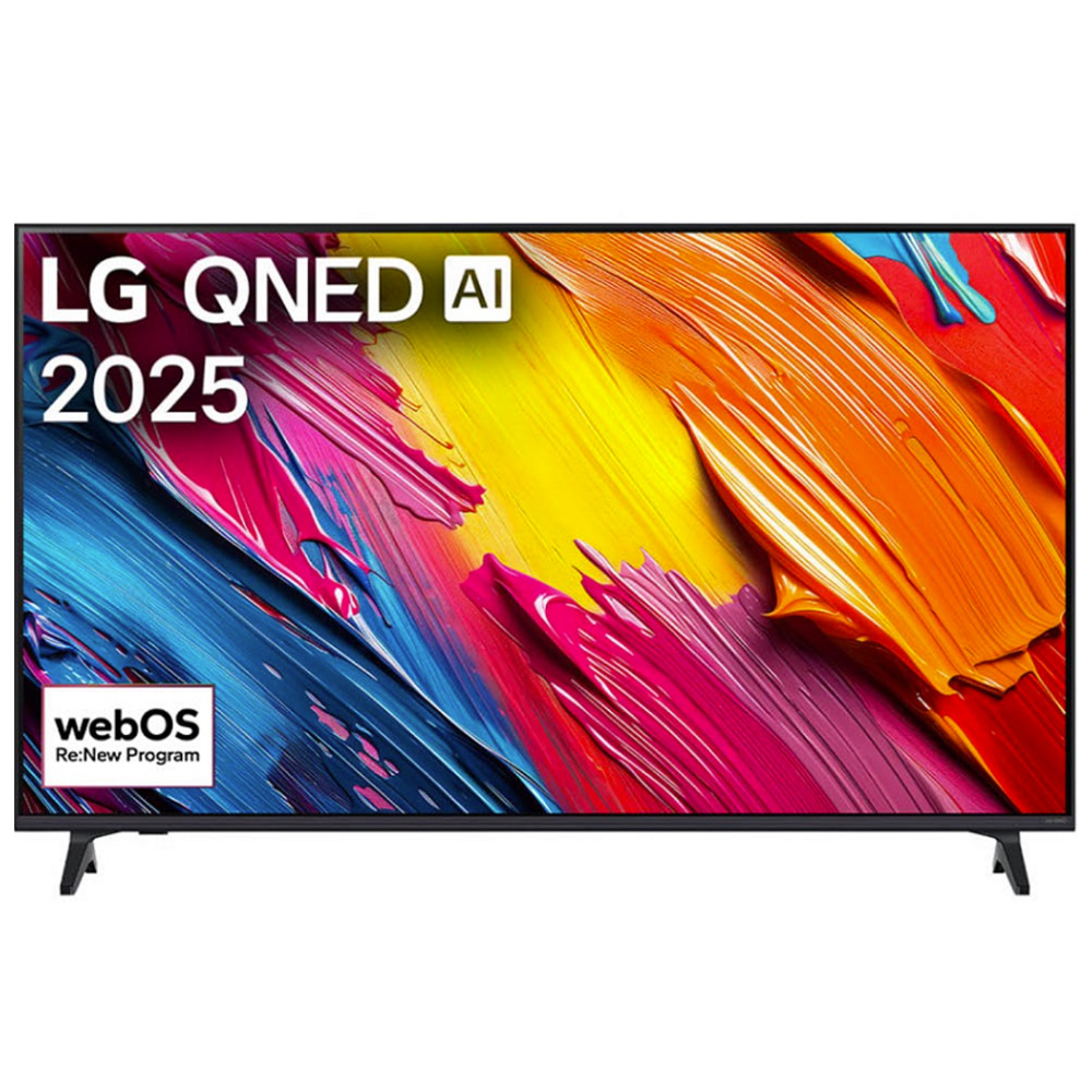 טלוויזיה LG 75 אינץ' דגם 75QNED70A6A עם מעבד AI 4K אלפא 7 דור 8
