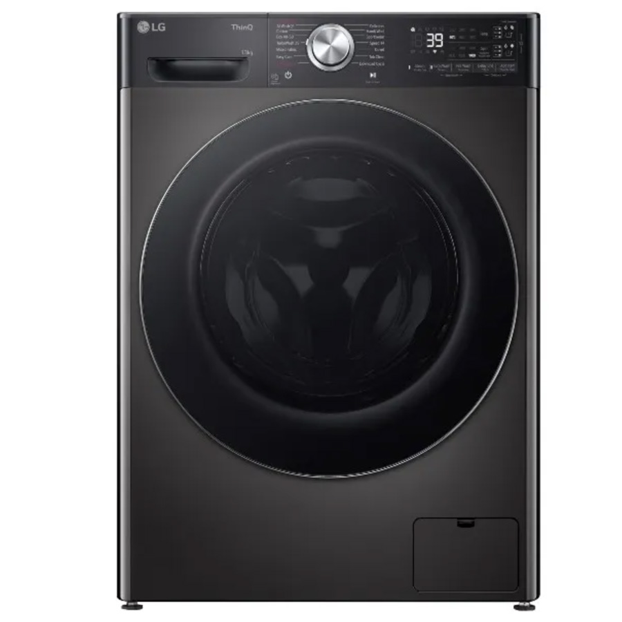 מכונת כביסה LG WF13314GBC עם קיבולת 13 ק"ג ומנוע שקט במיוחד