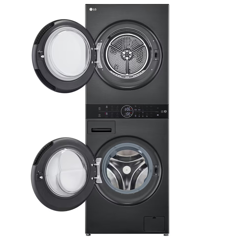 מכונת כביסה ומייבש LG WT40 עם טכנולוגיית AI וכושר קיבולת 12 ק"ג – תמונה 3