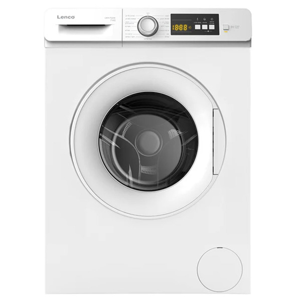מכונת כביסה LENCO LWM-7123W פתח חזית 7 ק"ג עם 1000 סל"ד