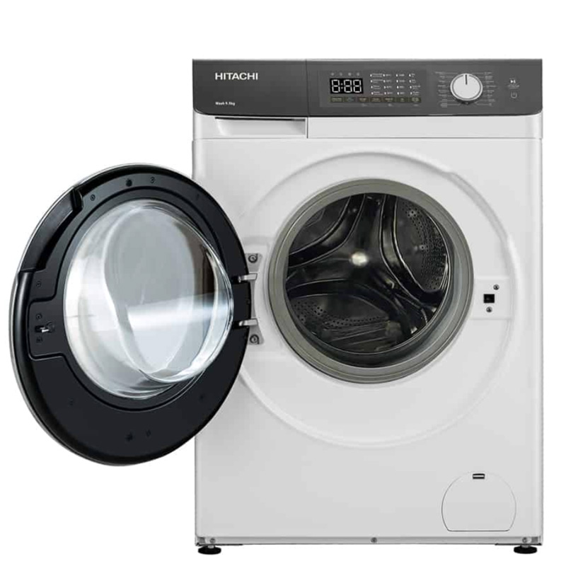 מכונת כביסה HITACHI BD-904HVOW עם מנוע אינוורטר ותוכניות הגנה היגיינית – תמונה 3