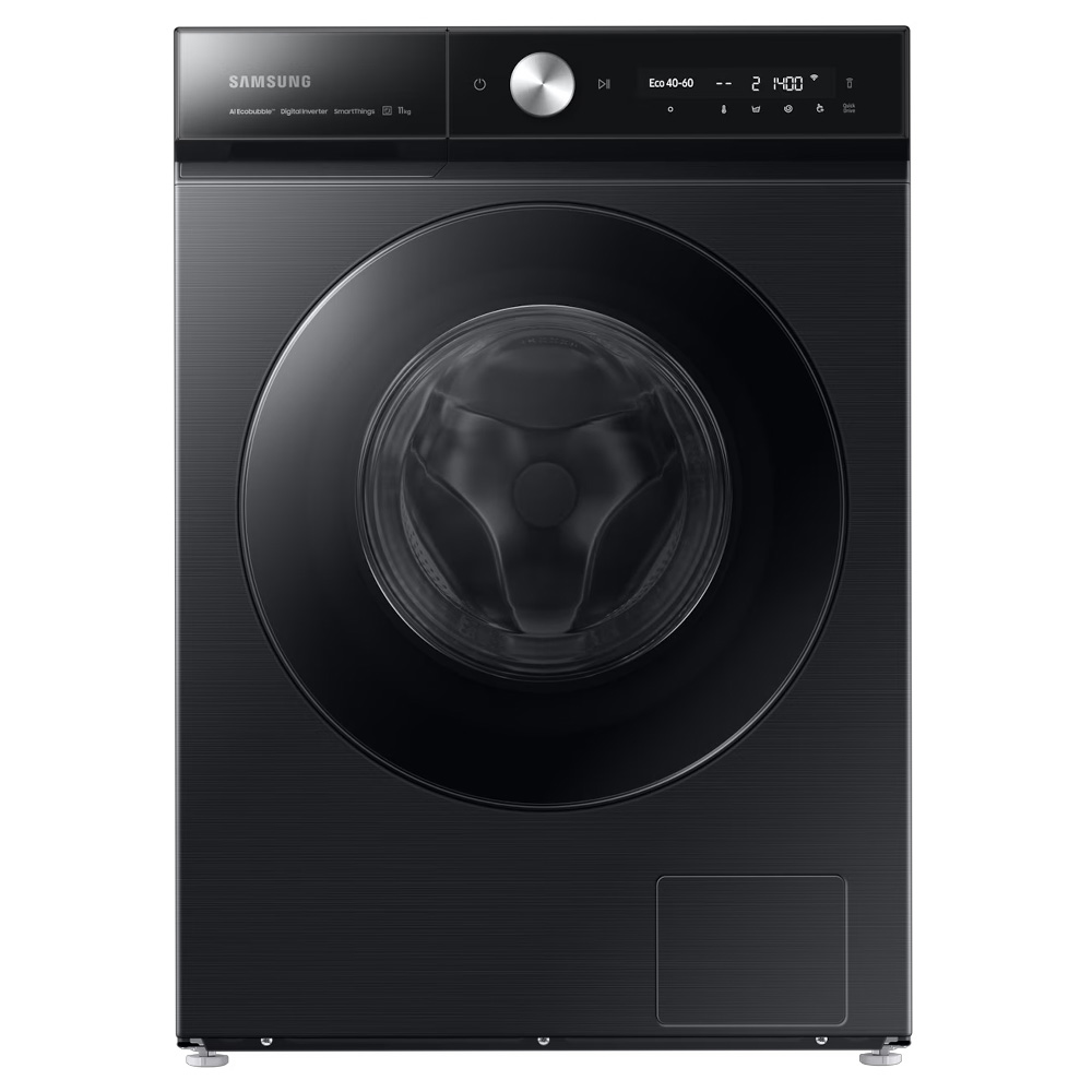 מכונת כביסה חזיתית Samsung WW11BB9445GB עם קיבולת 11 ק"ג וטכנולוגיות מתקדמות