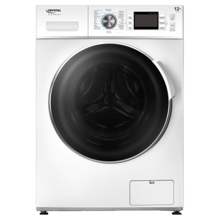 מכונת כביסה פתח חזית קריסטל MW121400 עם קיבולת גבוהה של 12 ק"ג