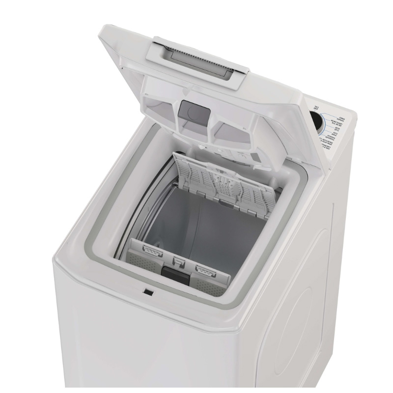 מכונת כביסה פתח עליון CRYSTAL WC8200 - 8 ק"ג עם כביסה מהירה – תמונה 3