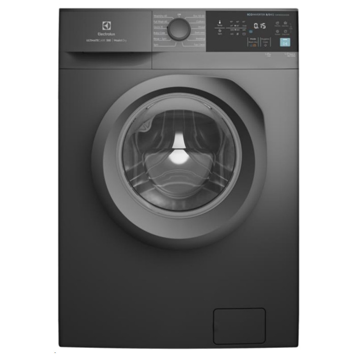 מכונת כביסה מייבש משולבת ELECTROLUX עם קיבולת כביסה 8 ק"ג ומנוע EcoInverter שקט