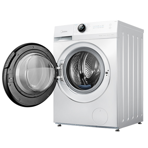 מכונת כביסה MIDEA עם קיבולת 9 ק"ג וסחיטה מהירה במיוחד 1400 סל"ד דגם MF200W90WBW – תמונה 3