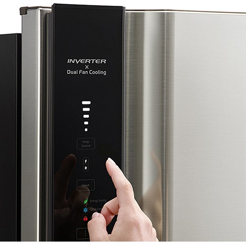 מקרר מקפיא עליון HITACHI 489 ליטר עם מערכת Inverter לקירור חסכוני – תמונה 3