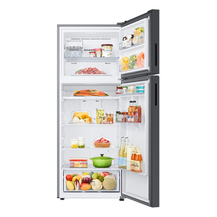 מקרר מקפיא עליון Samsung RT48CB6626BK עם תא Optimal fresh+ ומדחס אינוורטר 20 שנה – תמונה 3