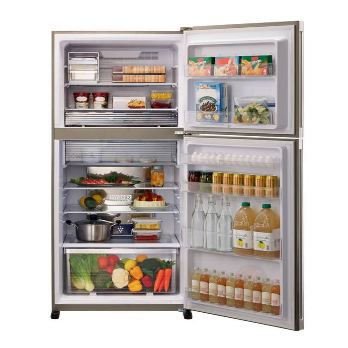 מקרר SHARP מקפיא עליון 604 ליטר עם טכנולוגיית J-Tech Inverter לחיסכון אנרגיה – תמונה 3