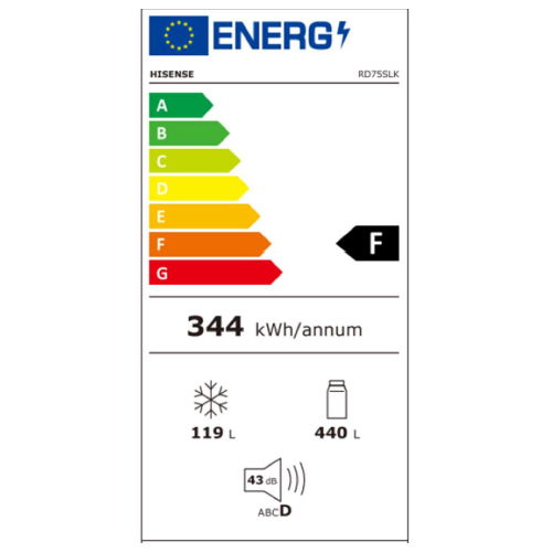 מקרר HISENSE RD75SLK בעל קיבולת נדיבה - 559 ליטר נטו, NO-FROST! – תמונה 3