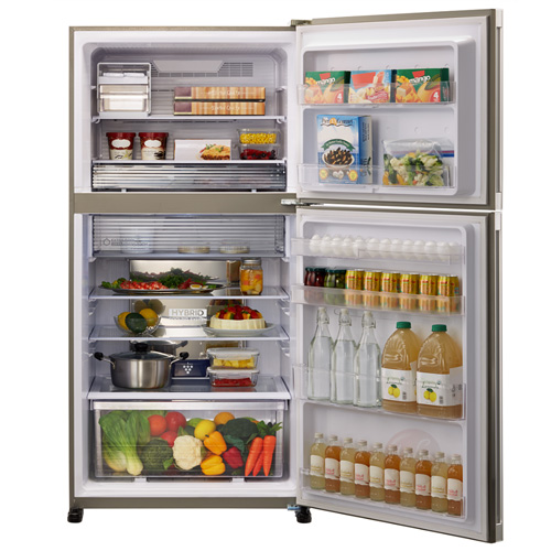 מקרר SHARP 558 ליטר עם מנוע J-Tech Inverter וטכנולוגיית Plasmacluster Ion – תמונה 3