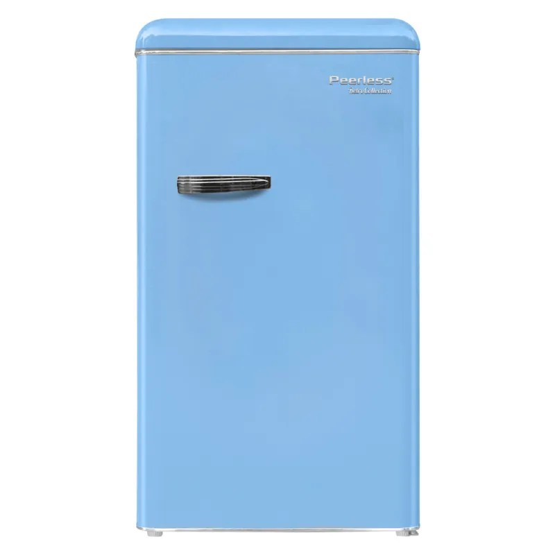 מקרר 90 ליטר רטרו פירלס תכלת BC90VX Peerless