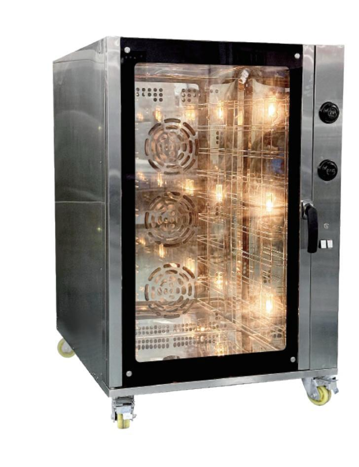 תנור קונבקטומט 10 מגשים 60/40 ס"מ מידות: 960/1280/920 מ"מ נסליין