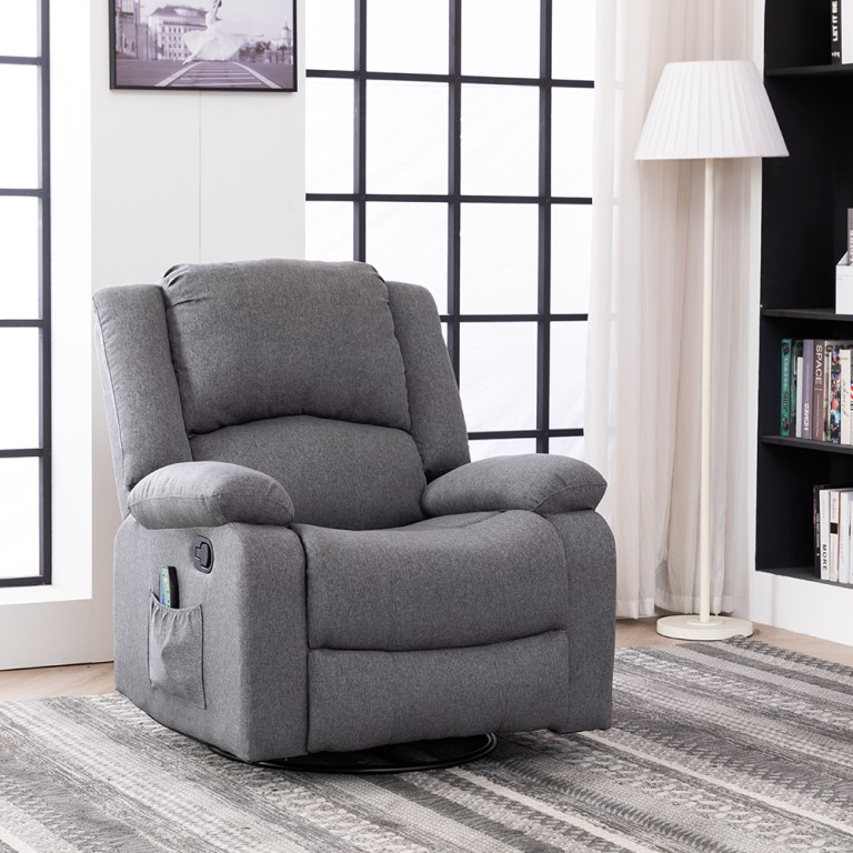 כורסת מסאג בד NOA פרימיום אפור – תמונה 4