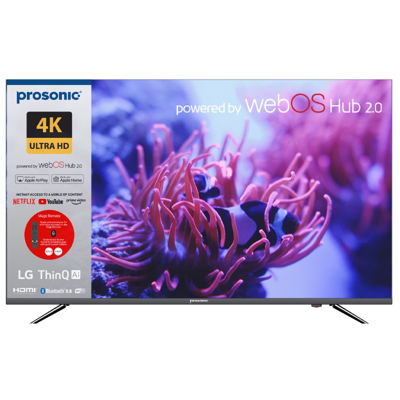 מסך 50″ PROSONIC LED SMART 5040 WEBOS