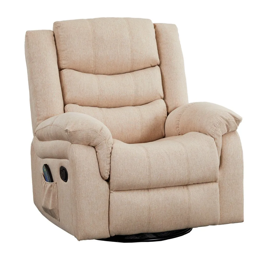 כורסת מסאג בד לונה פרימיום דגם KD-7209 Beige Stone