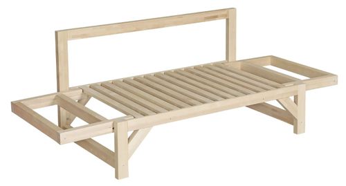 ספה נפתחת למיטה דגם ליאור אפור - המומלצת של WOODY – תמונה 5