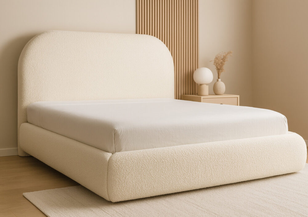 מיטת פרימיום זוגית יוקרתית - דגם באלי, יצרן ישראלי WOODY