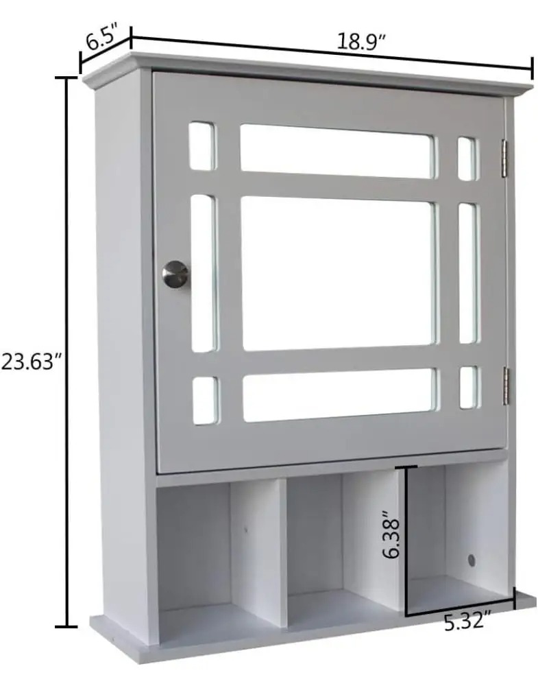 ארונית אמבטיה יוקרתית עם מראה דגם SRG11 מבית WOODY – תמונה 7