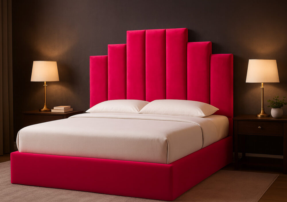 מיטה זוגית יוקרתית דגם קליפורניה מקולקציית פרימיום - תוצרת ישראל WOODY