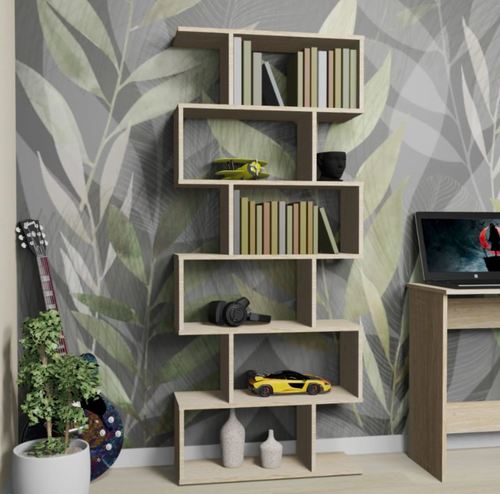 מדף עיצוב מדהים דגם Vilen אלון WOODY – תמונה 2