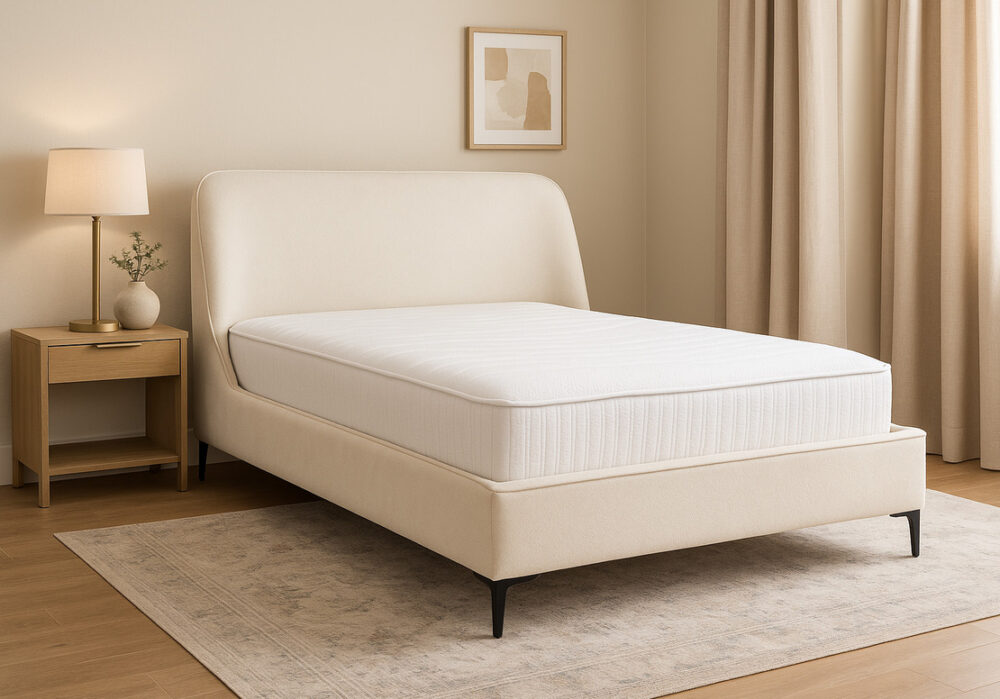 WOODY היוקרתית: מיטה זוגית מעוצבת דגם שנחאי מקולקציית הפרימיום - גאווה ישראלית