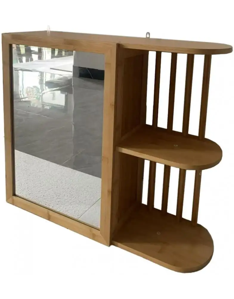 ארון שירות במבוק יוקרתי עם מראה דגם SRG1 - Woody – תמונה 2