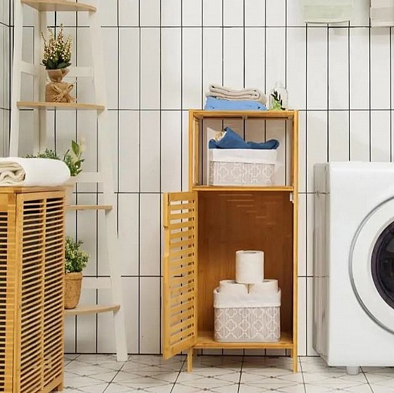 ארגונית יוקרתית מעץ במבוק - הסדרה 414 WOODY – תמונה 3