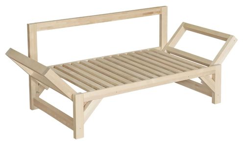 ספה נפתחת למיטה דגם ליאור אפור - המומלצת של WOODY – תמונה 4