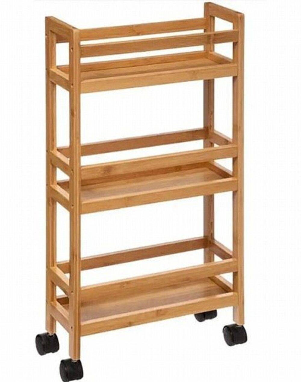 עגלת מטבח על גלגלים מבמבוק – הפתרון המושלם לבית שלך מבית WOODY