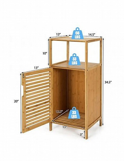 ארגונית יוקרתית מעץ במבוק - הסדרה 414 WOODY – תמונה 5