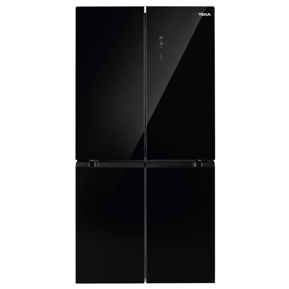 מקרר TEKA 4 דלתות גימור זכוכית נפח 564 ליטר דגם RMF-75950GBK