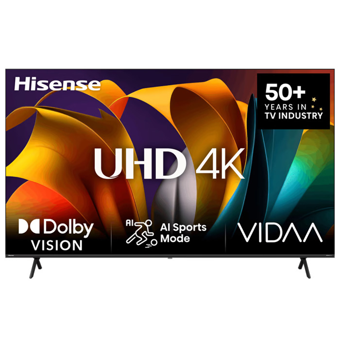 טלוויזיה חכמה 75 אינץ' HISENSE 75A69N עם Dolby Vision HDR ומעבד AI 4K