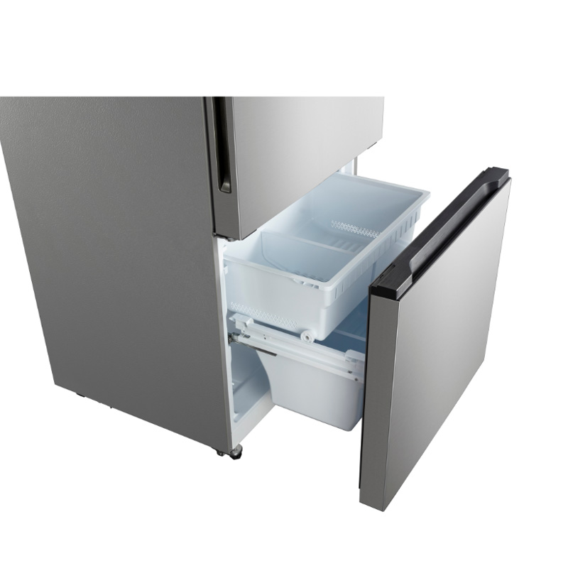 מקרר FUJICOM 499 ליטר, דגם FJ-NF514DXBF עם NO FROST ומדפי זכוכית – תמונה 3