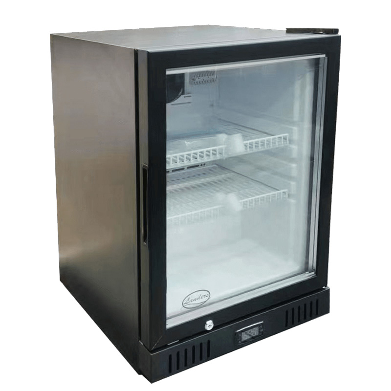 מקפיא ויטרינה LANDERS SD59, טווח טמפרטורה מינוס 16-22°C, דלת זכוכית כפולה