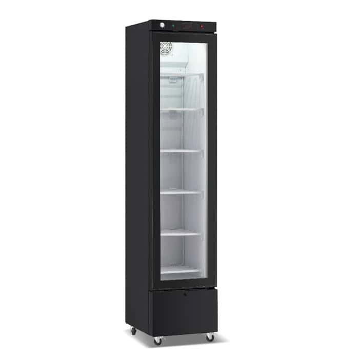 מקפיא ויטרינה דגם FAYNAMELI RF-300PFPG עם נפח 300 ליטר ודלת שקופה