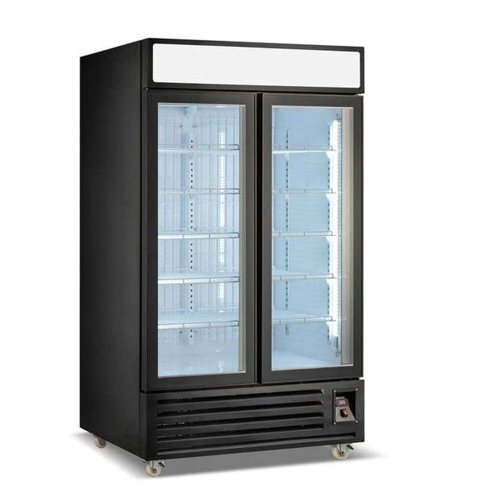 מקפיא ויטרינה FAYNAMELI RF-870PFR עם דלתות שקופות וטמפרטורה עד מינוס 22 מעלות