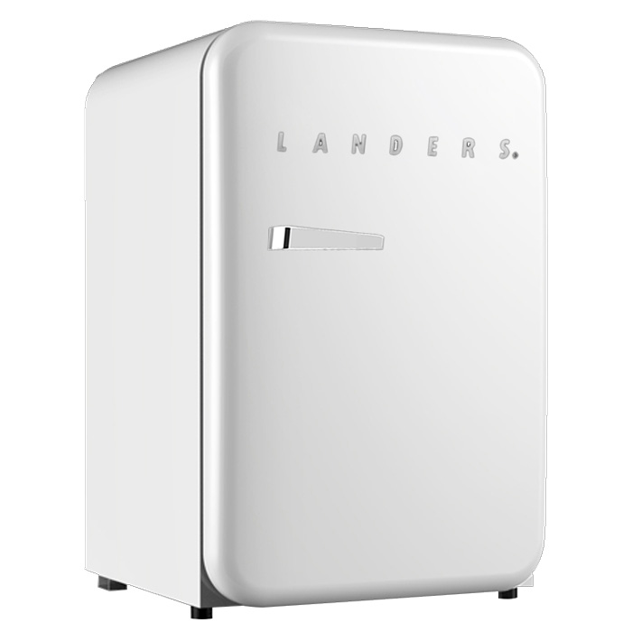 מקפיא רטרו LANDERS FR130R - קיבולת 72 ליטרים, טווח מ-15- עד 25- מעלות