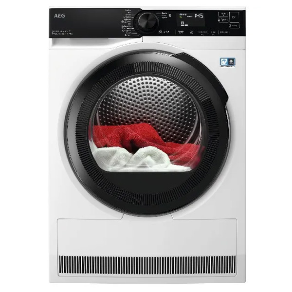 מייבש כביסה AEG T8384OBCM עם טכנולוגיית HEAT PUMP וקיבולת 8 ק"ג
