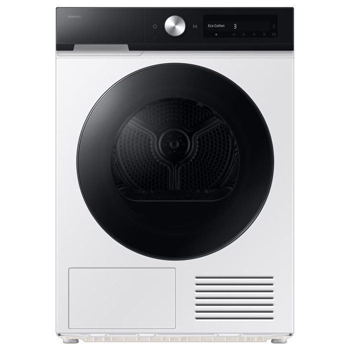 מייבש כביסה Samsung דגם DV90DB7845GE עם קיבולת 9 ק"ג ודירוג אנרגטי A