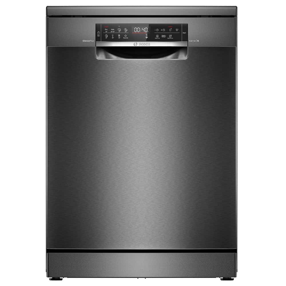 מדיח כלים BOSCH SMS6ECC12E עם Home Connect ו-8 תכניות, לעבודה מרחוק ביעילות