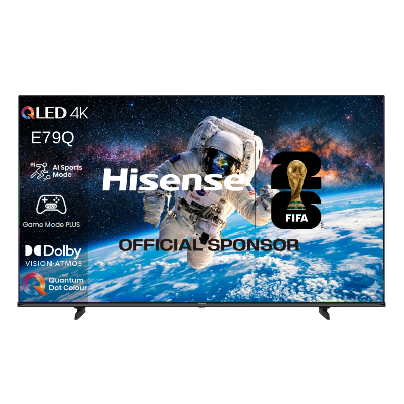 טלוויזיה חכמה QLED 50″ 50E79Q הייסנס Hisense