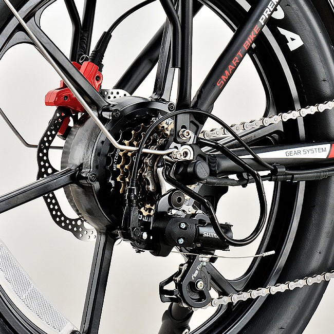 אופניים חשמליים סוללה 14 אמפר SMART BIKE M3 – תמונה 3