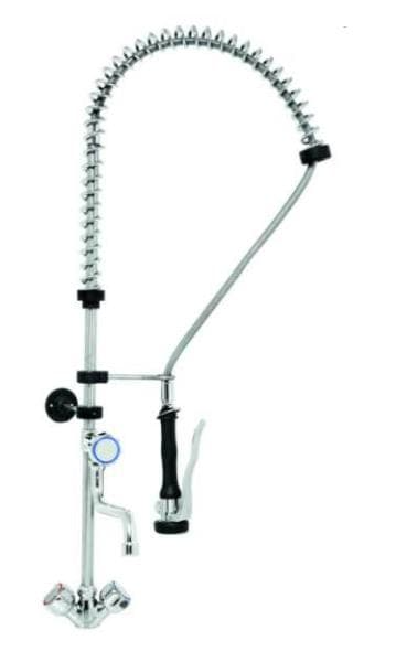 ברז שטיפה קומפלט איטלקי עם מזלף ושפיכה מהשולחן MONOFORD RUBINETTO למטבח המוסדי