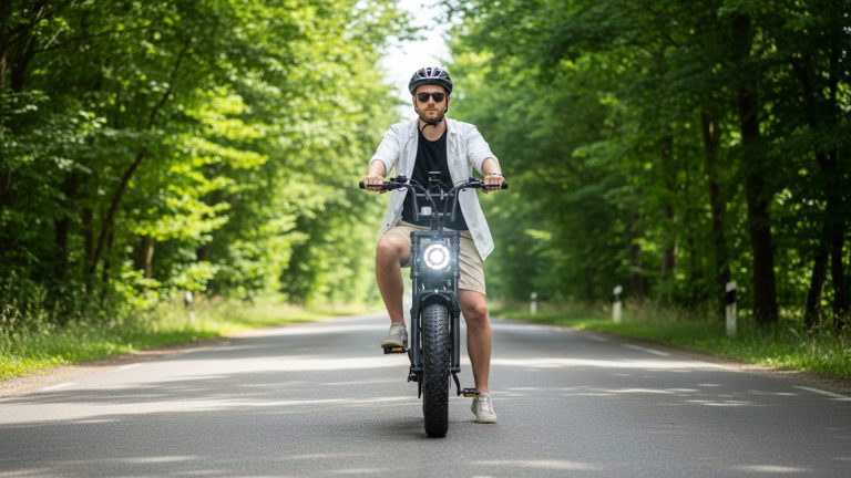 אופניים חשמליים 48V/15A סמארט שחור V8 smart bike – תמונה 4