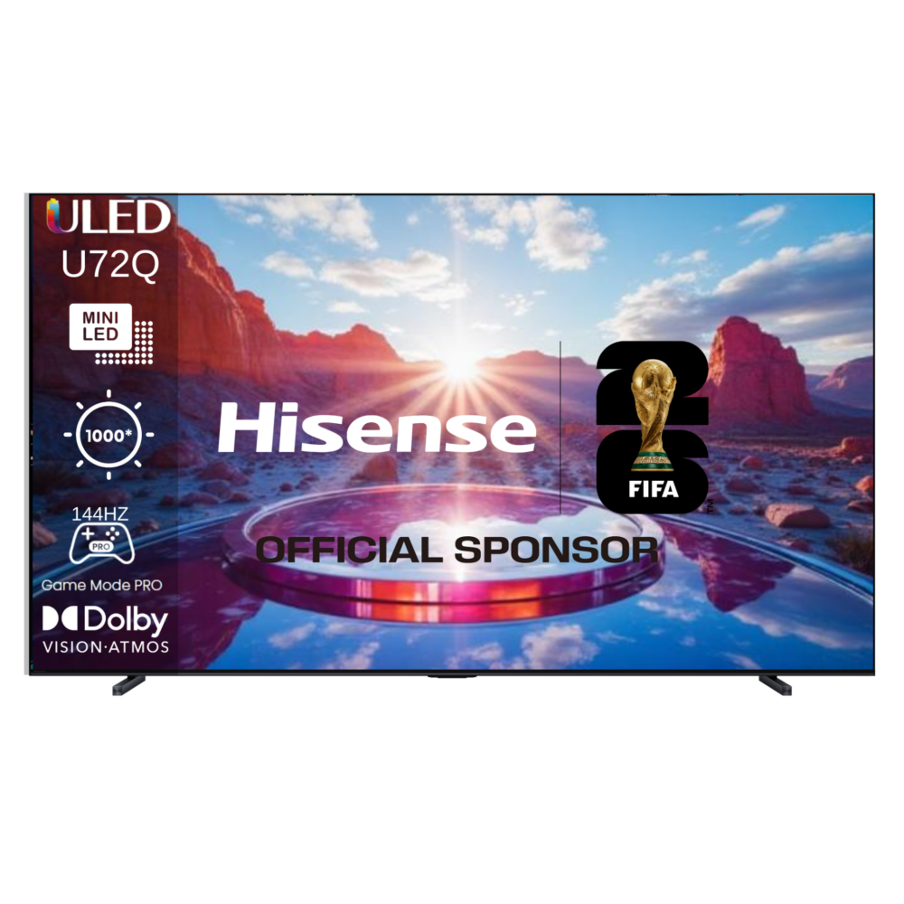 טלוויזיה חכמה MINI LED 100″ 100U72Q הייסנס Hisense