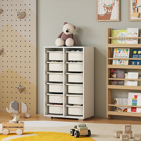 שידת איחסון מכלים בגוון לבן דגם בר BAR מבית סטאר שופ STAR SHOP